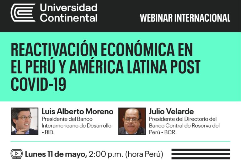 Reactivación económica en el Perú y América Latina post covid-19